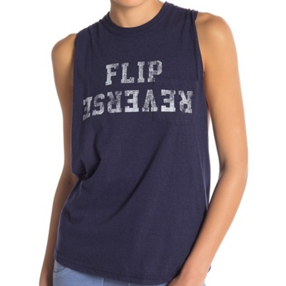 Free People Movement Flip Graphic Tank Top - Picture 2 of 2